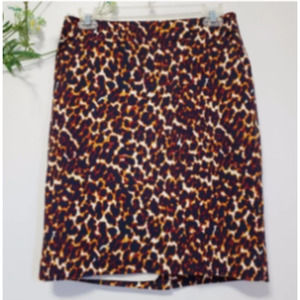 MERONA Leopard print stretch pencil skirt 4